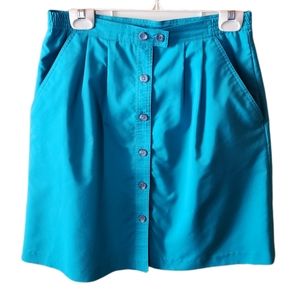 Aurea VINTAGE Skort Teal Size 12
